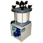 Pompa filtrante a dischi multipli per preparazione soluzione elettrolitica affinazione argento cod:763410