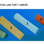 Paste in panetti per sgrassatura e lucidatura.